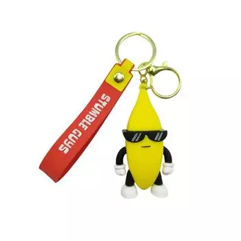 Классический мультяшный милый брелок-подвеска для сумки One Size жёлтый