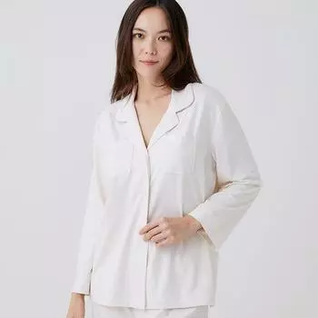 Классический пижамный комплект из хлопка для переноски (4 ЦВЕТА) Ivory FREE