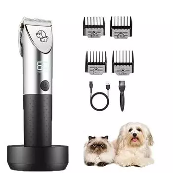 Классический профессиональный триммер для шерсти домашних животных, электрическая аккумуляторная машинка для стрижки кошек и животных, керамический резак для удаления шерсти