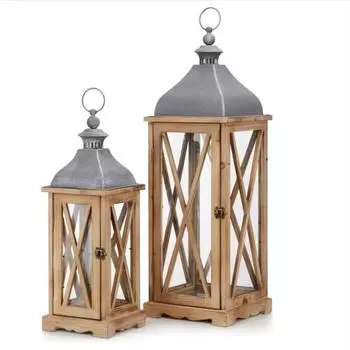 классический простой дизайн высококачественный дешевый подсвечник домашний декор фонарь 8*8*15