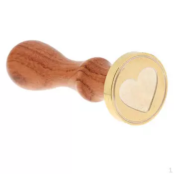 Классический штамп с деревянной ручкой (Гравировка ) для романтических художественных промыслов