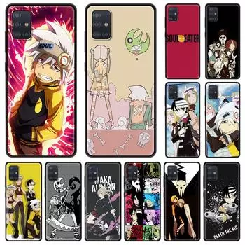 Классический силиконовый чехол для телефона с аниме Soul Eater для Samsung Galaxy A51 A71 A21S A12 A11 A31 A52 A41 A32 5G A72 A02S задняя крышка Samsung A11