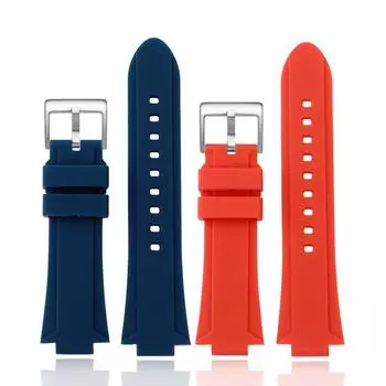 Классический силиконовый ремешок для часов Casio G-SHOCK Steel Heart GST-B400, мужской спортивный водонепроницаемый резиновый ремешок, аксессуары для браслета GST-B400