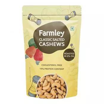 Классический соленый Кешью (160 г), Classic Salted Cashews, Farmley