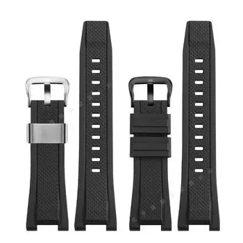 Классический спортивный силиконовый резиновый ремешок для часов Casio G-SHOCK GST Series GST-W300 210 400G S130 S310 S330 B100 ремешок для часов резиновый 26mm