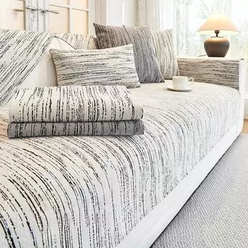 Классический стиль, диванная подушка из синели, универсальная подушка на четыре сезона, Нескользящий чехол для дивана, чехол для подушки сиденья, ткань 70*70cm