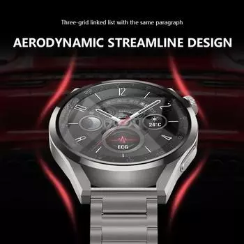Классический титановый ремешок для Huawei Watch 4 Pro, роскошный браслет-браслет для Huawei GT4 46 мм Ultimate 22 мм для Samsung Watch 45 мм Gear S3 For Huawei Watch4Pro