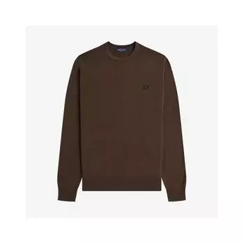 Классический трикотажный свитер Fred Perry с круглым вырезом Afpm2339601 Q21 S
