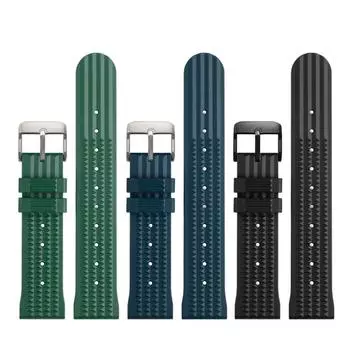 Классический тропический силиконовый ремешок для часов 20 мм 22 мм резиновый тропический ремешок для смарт-часов ремешок подходит для Oris Seiko SRPD63K1 Citizen 20mm