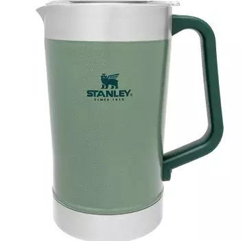 Классический вакуумный кувшин STANLEY, зеленый, для холодного хранения, большой емкости, для газированного пива, для использования на открытом воздухе, гарантия, японский, 1,89 л (Подлинный продукт) [Прекращено] зелёный