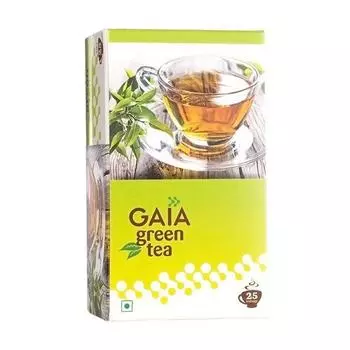 Классический Зеленый чай (25 пак, 2 г), Green Tea, Gaia
