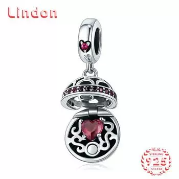 Классический женский браслет из стерлингового серебра 925 пробы, ожерелье, кулон с цирконом, модный подарок