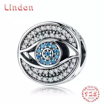 Классический женский браслет из стерлингового серебра 925 пробы, ожерелье, кулон с цирконом, модный подарок серебряный