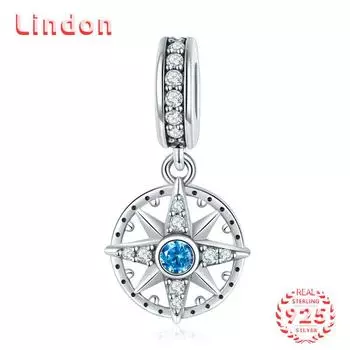 Классический женский браслет из стерлингового серебра 925 пробы, ожерелье, кулон с цирконом, модный подарок серебряный