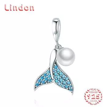 Классический женский браслет из стерлингового серебра 925 пробы, ожерелье, кулон с цирконом, модный подарок