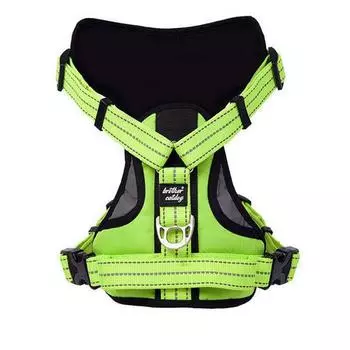Классический жилет для шлейки для больших собак JANPET, светоотражающие жилеты для дрессировки домашних животных, ошейники для больших собак, прочный нейлоновый ошейник, 3 цвета s