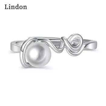 Классическое кольцо из медного сплава Lindon, женские ювелирные изделия, подарок на свадьбу и вечеринку