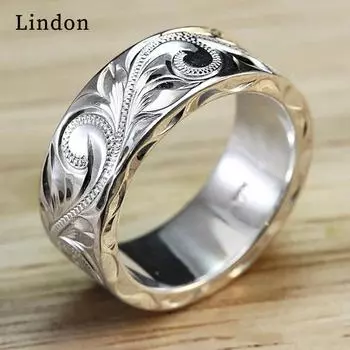 Классическое кольцо Lindon для женщин с цирконом круглой формы, подарок на свадьбу, размер 6-10 10 серебряный