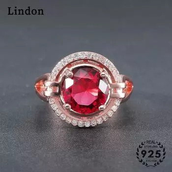 Классическое кольцо Lindon из медного сплава с цирконием, женские ювелирные изделия, свадебный подарок для вечеринки