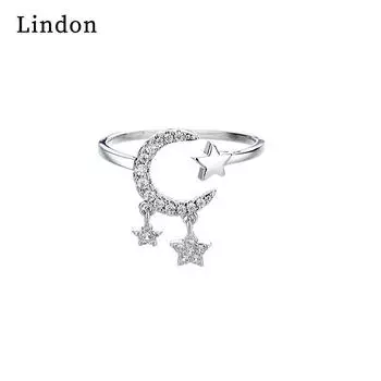 Классическое кольцо Lindon из медного сплава с цирконием, женские ювелирные изделия, свадебный подарок для вечеринки