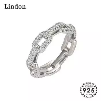 Классическое кольцо Lindon из медного сплава с цирконием, женские ювелирные изделия, свадебный подарок для вечеринки 6