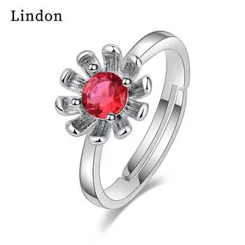 Классическое кольцо Lindon из медного сплава с цирконием, женские ювелирные изделия, свадебный подарок для вечеринки