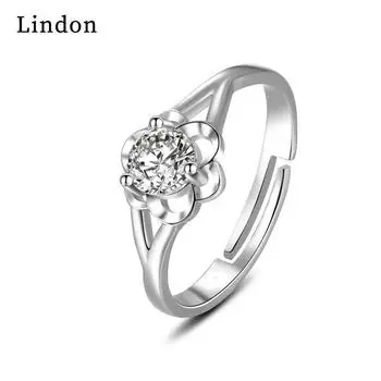 Классическое кольцо Lindon из медного сплава с цирконием, женские ювелирные изделия, свадебный подарок для вечеринки