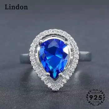 Классическое кольцо Lindon из медного сплава с цирконием, женские ювелирные изделия, свадебный подарок для вечеринки