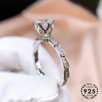 Классическое кольцо Lindon из медного сплава с цирконием, женские ювелирные изделия, свадебный подарок для вечеринки