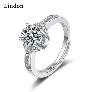 Классическое кольцо Lindon из медного сплава с цирконием, женские ювелирные изделия, свадебный подарок для вечеринки