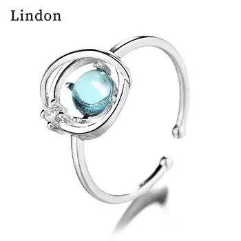 Классическое кольцо Lindon из медного сплава с цирконием, женские ювелирные изделия, свадебный подарок для вечеринки