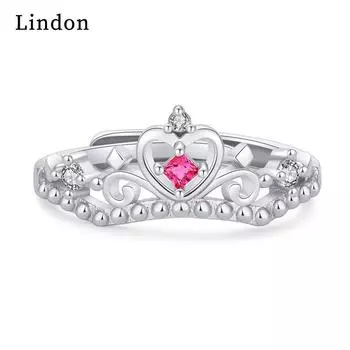 Классическое кольцо Lindon из медного сплава с цирконием, женские ювелирные изделия, свадебный подарок для вечеринки