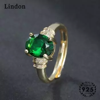 Классическое кольцо Lindon из медного сплава с цирконием, женские ювелирные изделия, свадебный подарок для вечеринки