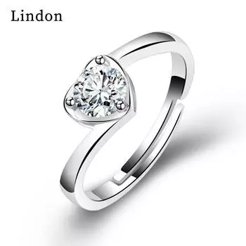 Классическое кольцо Lindon из медного сплава с цирконием, женские ювелирные изделия, свадебный подарок для вечеринки