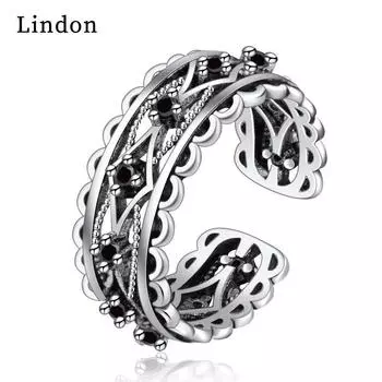 Классическое кольцо Lindon из медного сплава с цирконием, женские ювелирные изделия, свадебный подарок для вечеринки