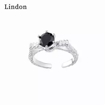 Классическое кольцо Lindon из медного сплава с цирконием, женские ювелирные изделия, свадебный подарок для вечеринки