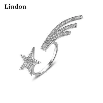 Классическое кольцо Lindon из медного сплава с цирконием, женские ювелирные изделия, свадебный подарок для вечеринки