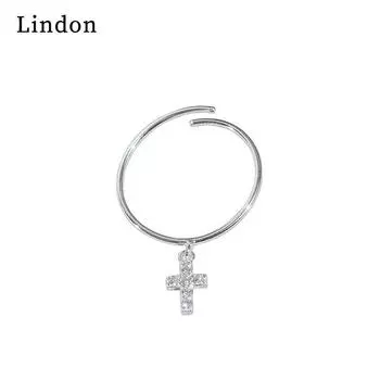 Классическое кольцо Lindon из медного сплава с цирконием, женские ювелирные изделия, свадебный подарок для вечеринки