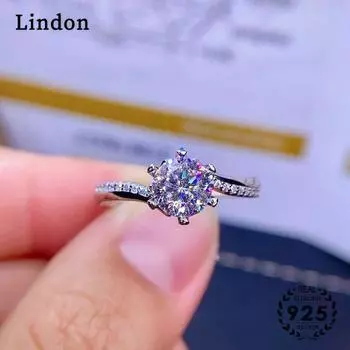 Классическое кольцо Lindon из медного сплава с цирконием, женские ювелирные изделия, свадебный подарок для вечеринки