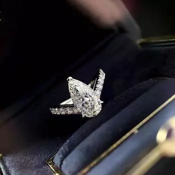 Классическое кольцо Lindon из медного сплава с цирконием, женские ювелирные изделия, свадебный подарок для вечеринки 6