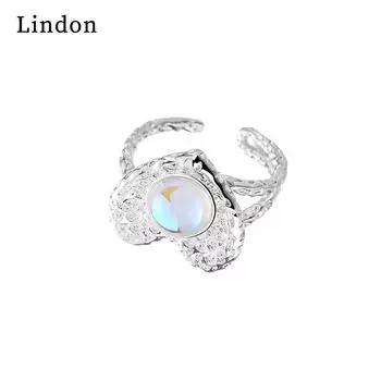 Классическое кольцо Lindon из медного сплава с цирконием, женские ювелирные изделия, свадебный подарок для вечеринки серебряный