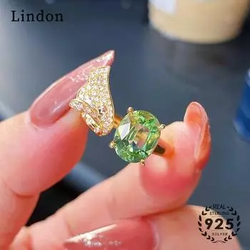 Классическое кольцо Lindon из медного сплава с цирконием, женские ювелирные изделия, свадебный подарок для вечеринки