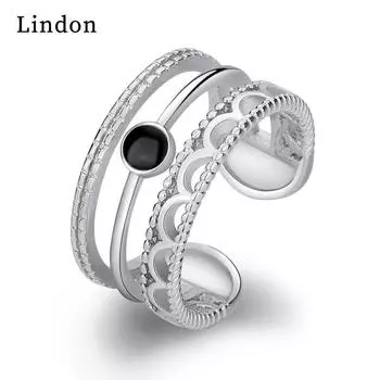 Классическое кольцо Lindon из медного сплава с цирконием, женские ювелирные изделия, свадебный подарок для вечеринки
