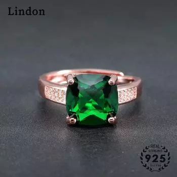 Классическое кольцо Lindon из медного сплава с цирконием, женские ювелирные изделия, свадебный подарок для вечеринки