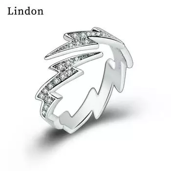 Классическое кольцо Lindon из медного сплава с цирконием, женские ювелирные изделия, свадебный подарок для вечеринки