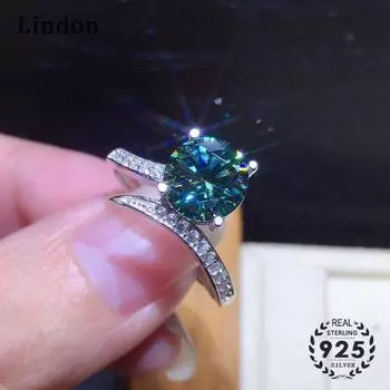 Классическое кольцо Lindon из медного сплава с цирконием, женские ювелирные изделия, свадебный подарок для вечеринки