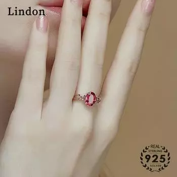 Классическое кольцо Lindon из медного сплава с цирконием, женские ювелирные изделия, свадебный подарок для вечеринки