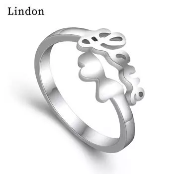 Классическое кольцо Lindon из медного сплава с цирконием, женские ювелирные изделия, свадебный подарок для вечеринки