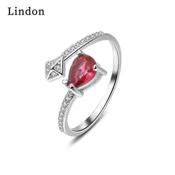 Классическое кольцо Lindon из медного сплава с цирконием, женские ювелирные изделия, свадебный подарок для вечеринки