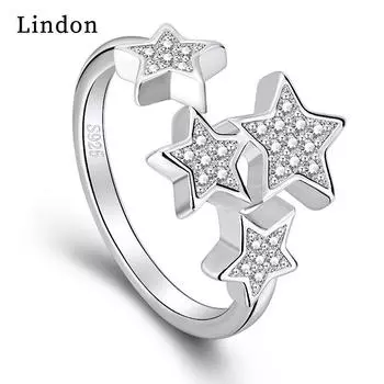 Классическое кольцо Lindon из медного сплава с цирконием, женские ювелирные изделия, свадебный подарок для вечеринки